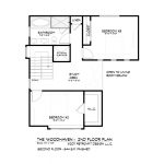 woodhaven second floor plan , Southcliff, Asheville